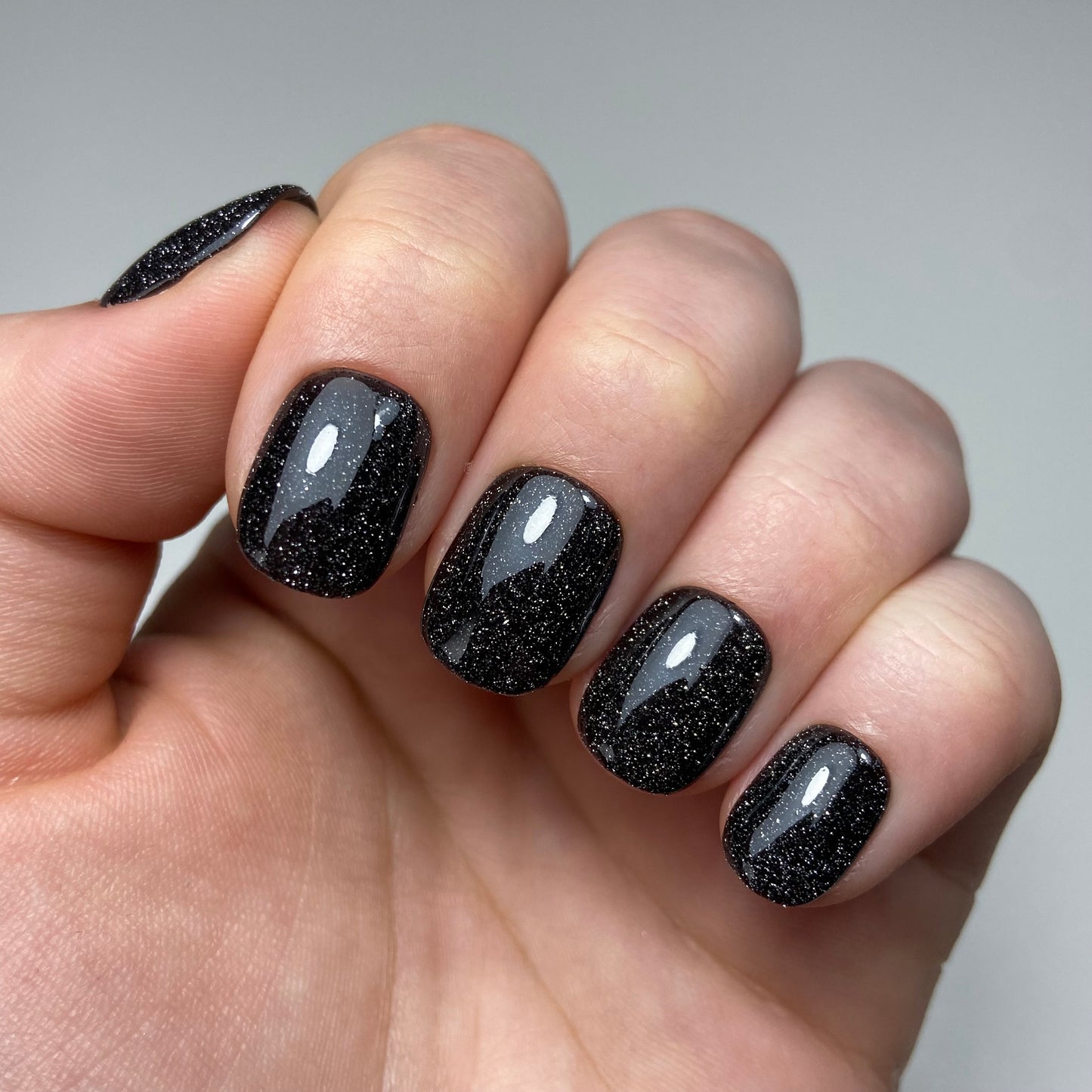 Glossy black