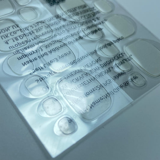 Gel pad pied